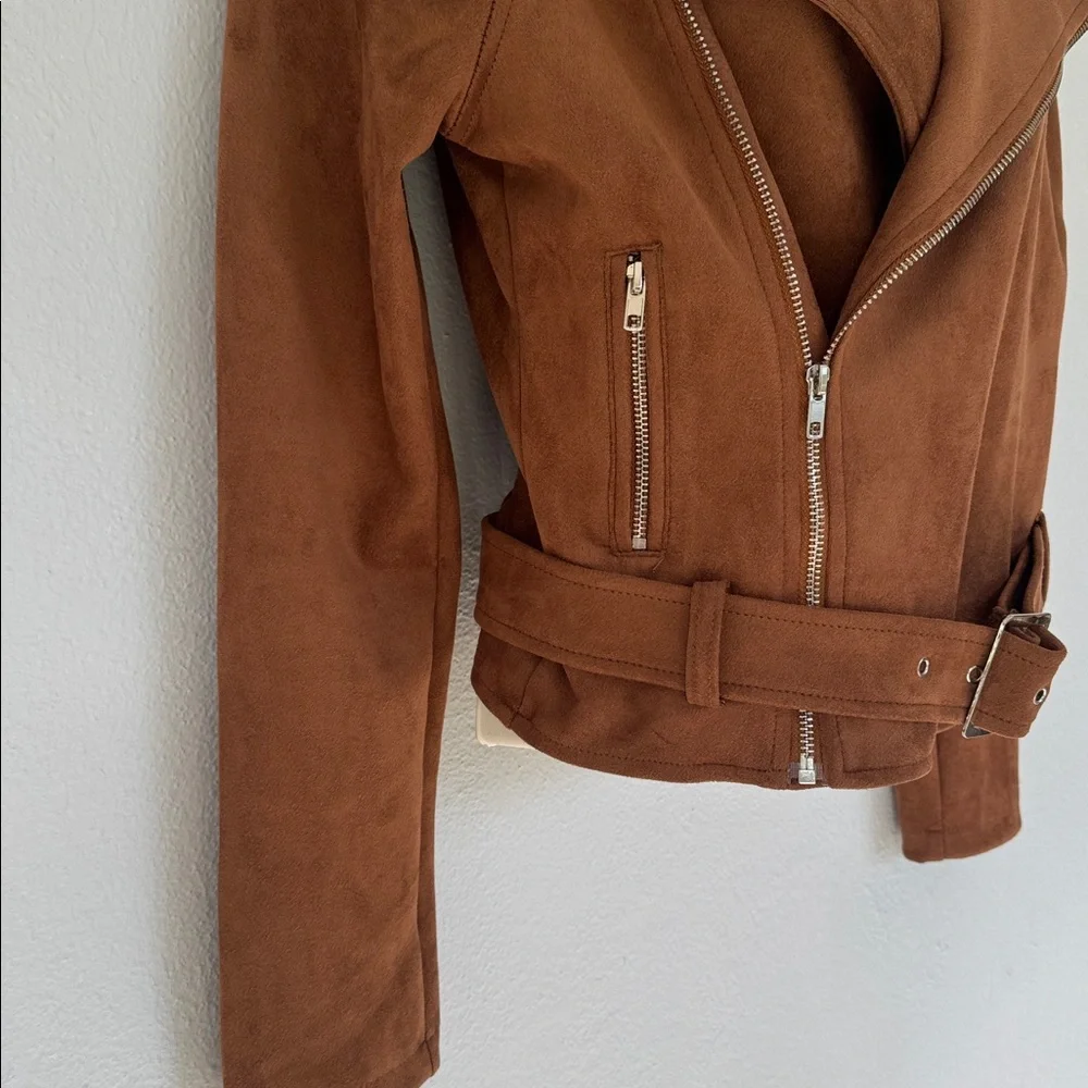 26 international sunset lane brown suede jacket size small - Picture 7 of 16